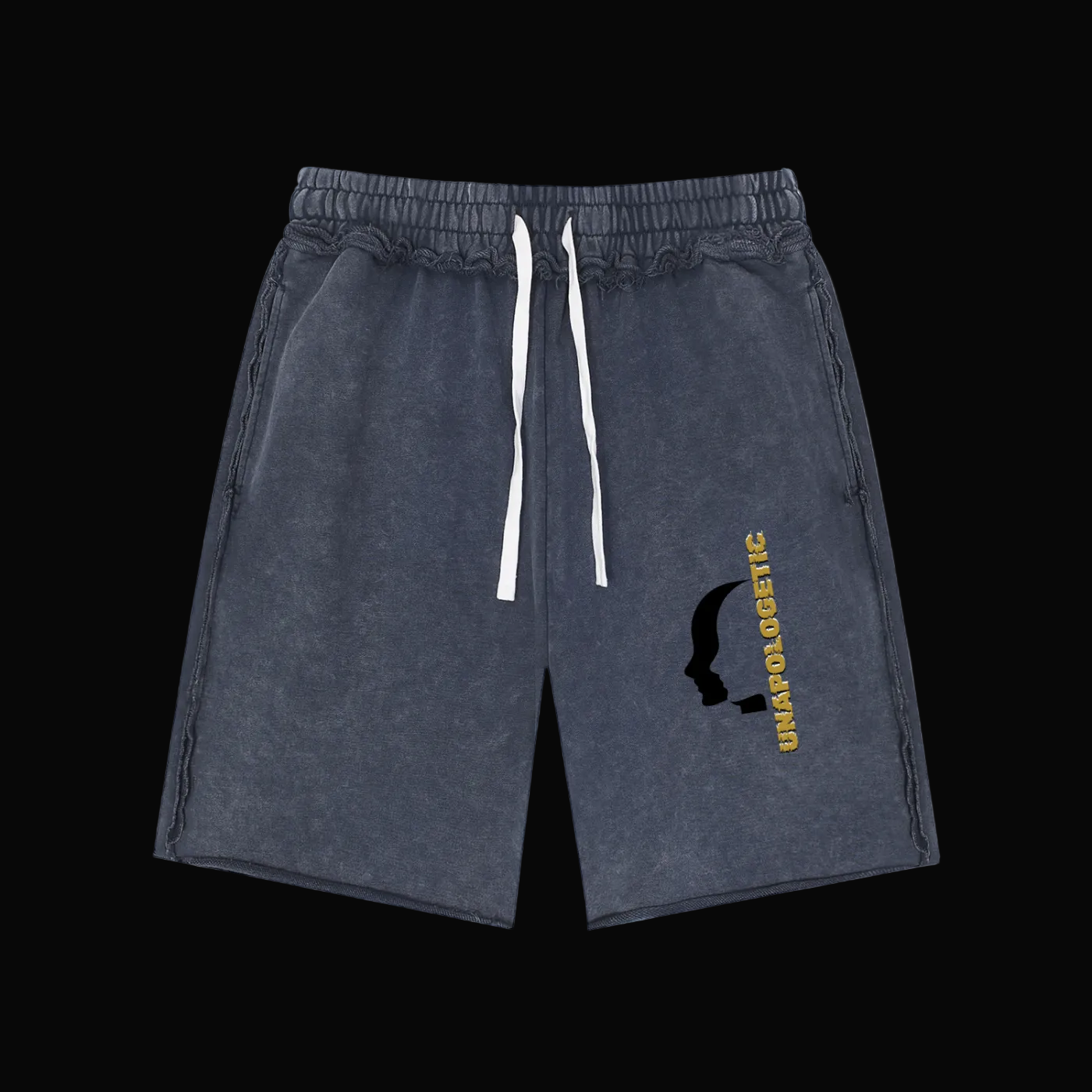 "Undefined" Mineral Wash Raw Shorts