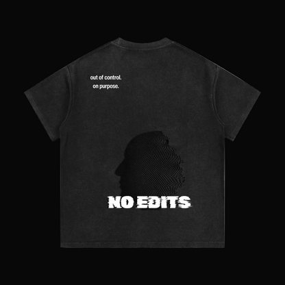 "No Edits" Waffle Knit T-Shirt