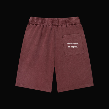"No Edits" Waffle Knit Shorts