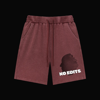 "No Edits" Waffle Knit Shorts