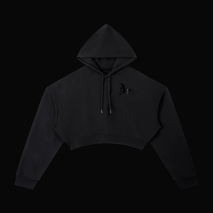 "Shattered Control" Cropped Hoodie