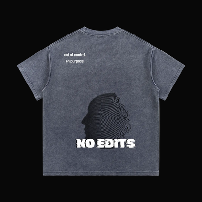 "No Edits" Waffle Knit T-Shirt