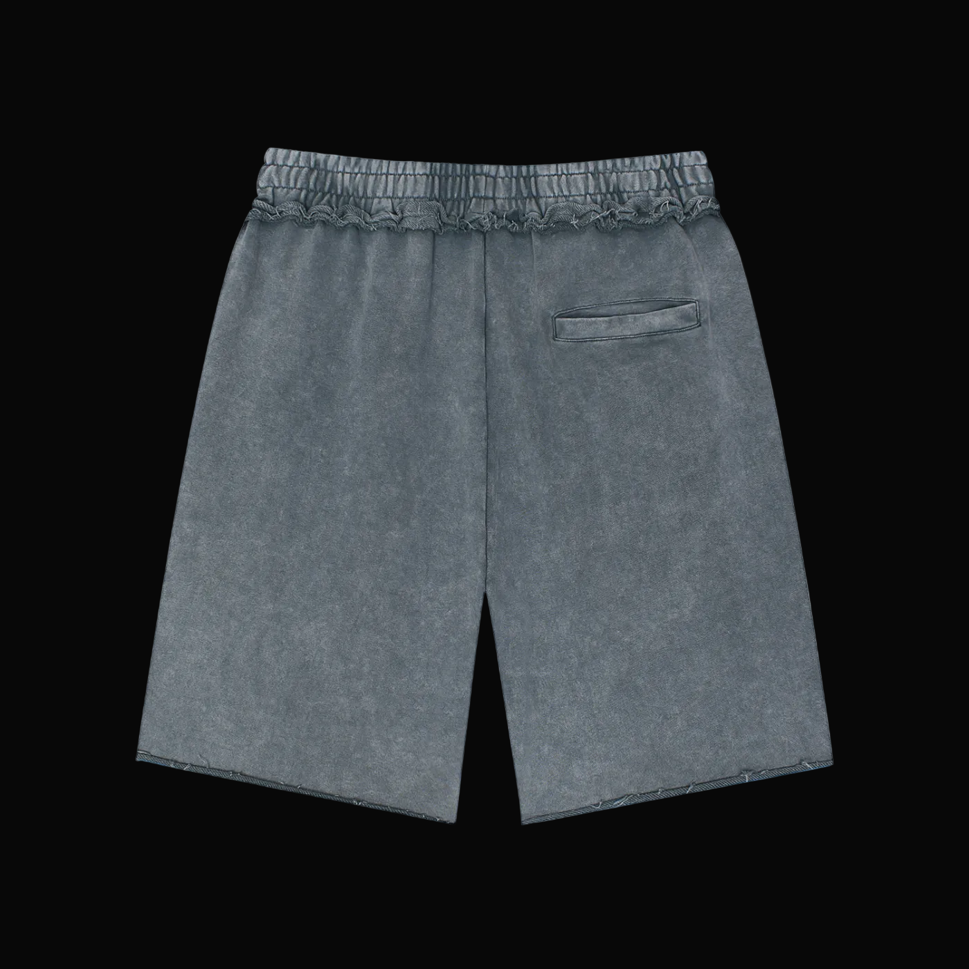 "Undefined" Mineral Wash Raw Shorts