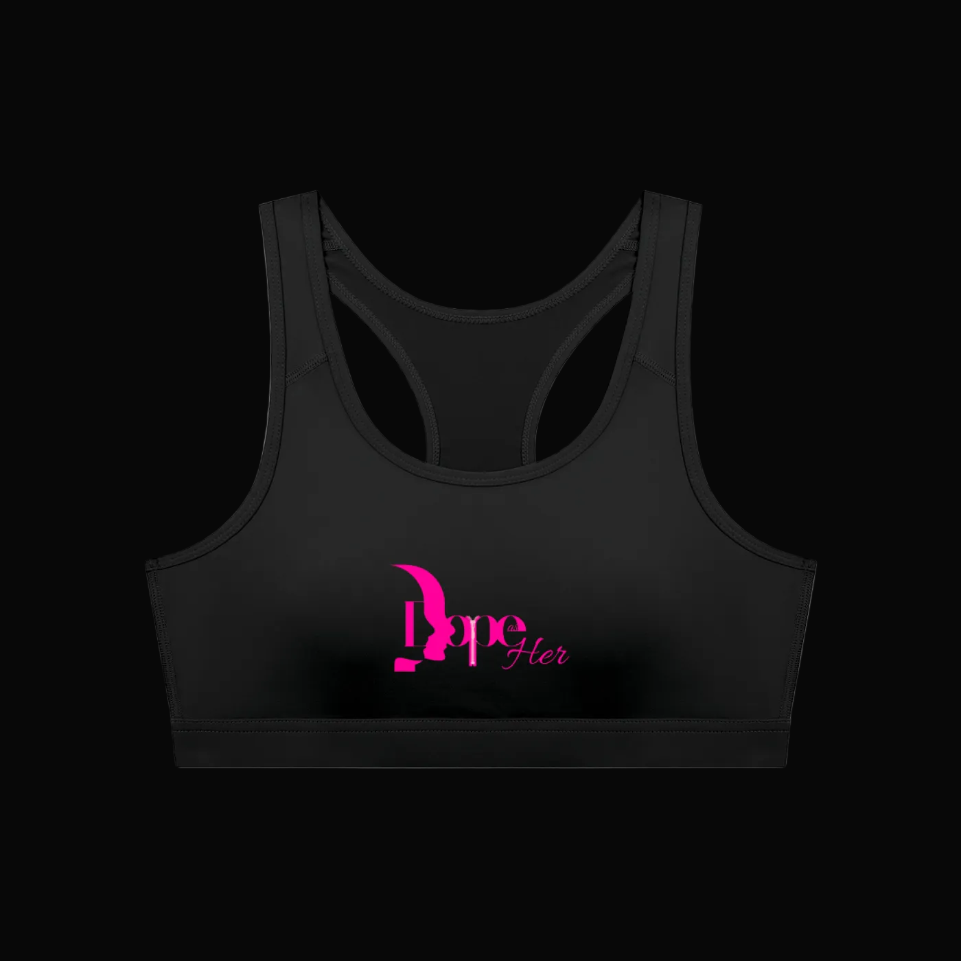 Unapologetic Cropped Sports Bra