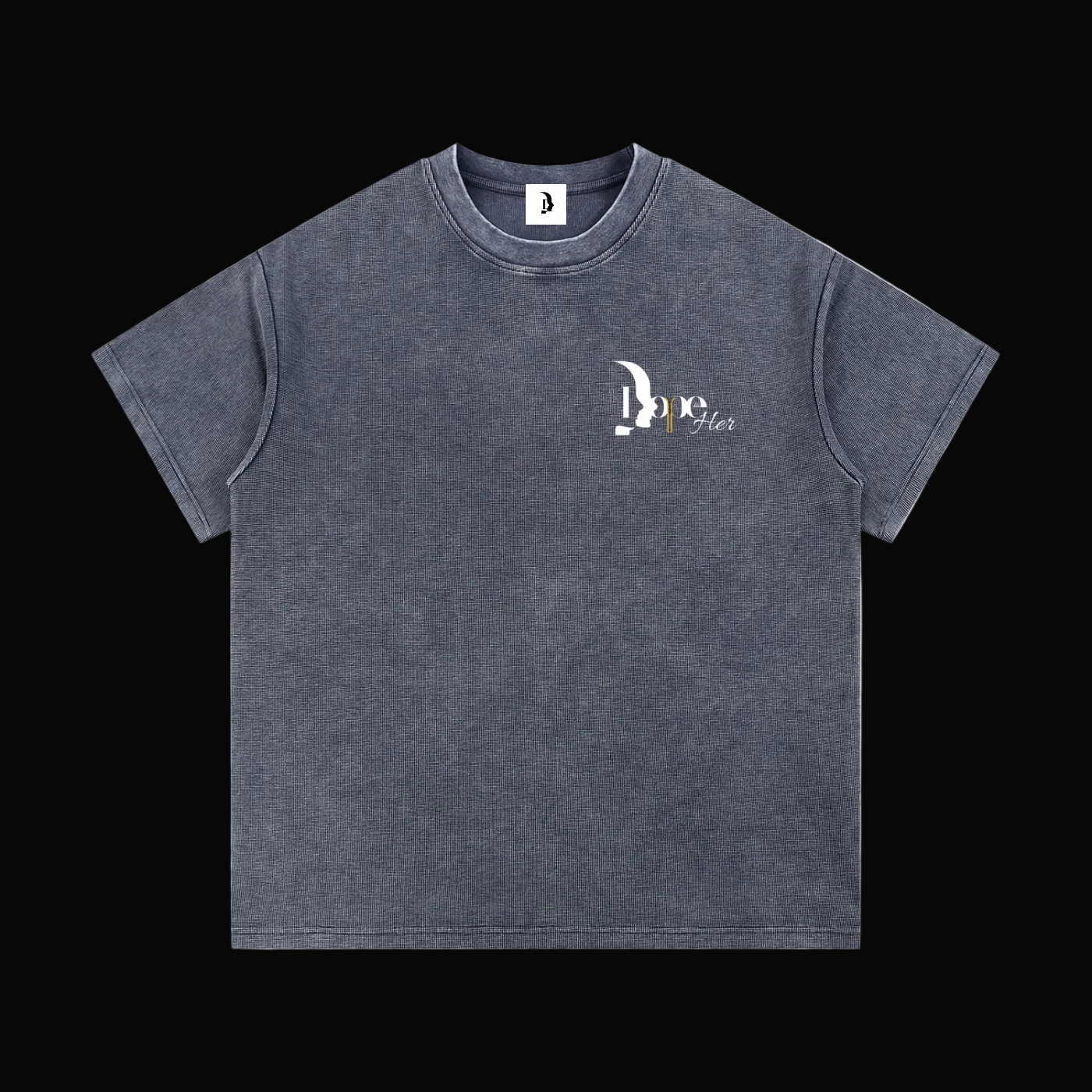 "No Edits" Waffle Knit T-Shirt