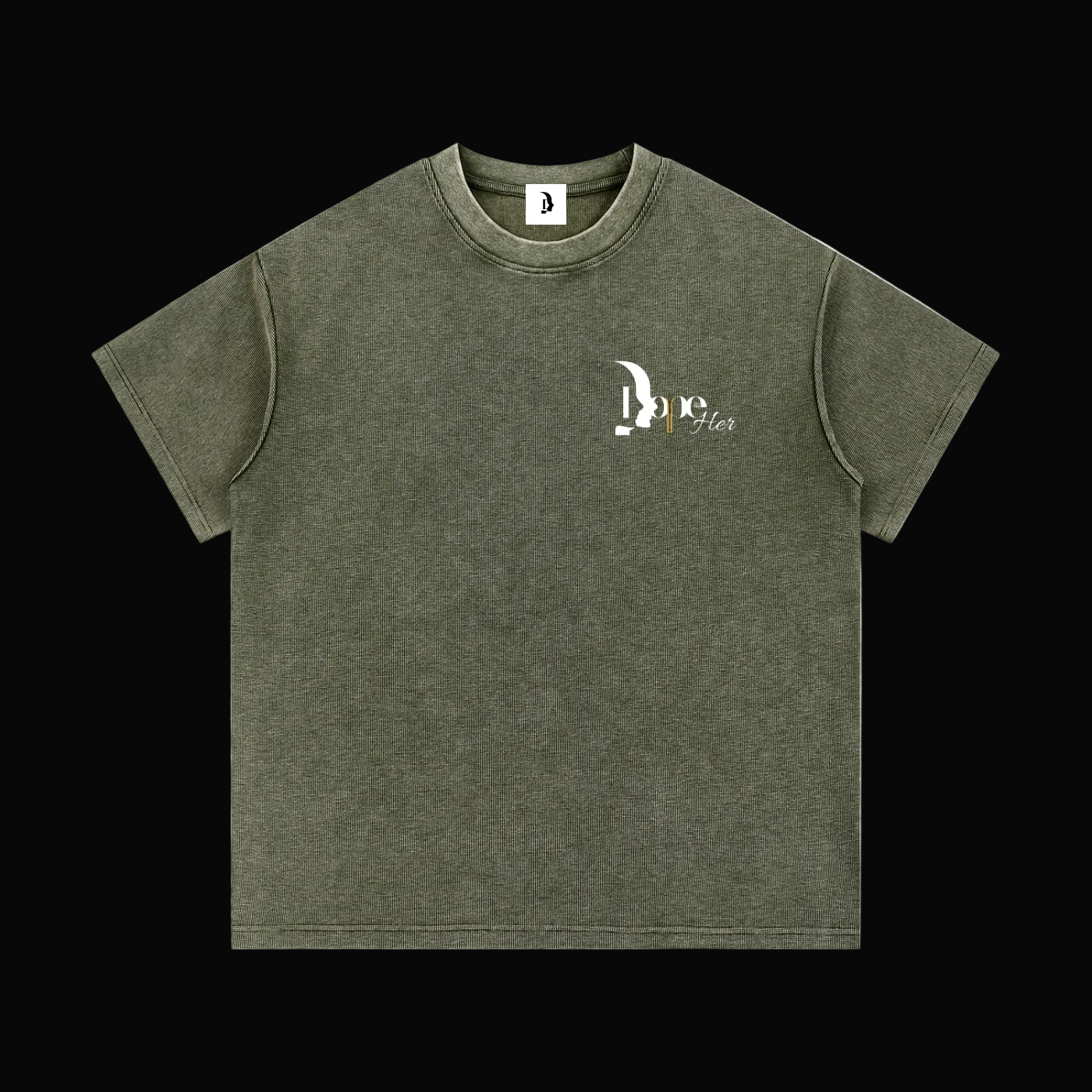 "No Edits" Waffle Knit T-Shirt