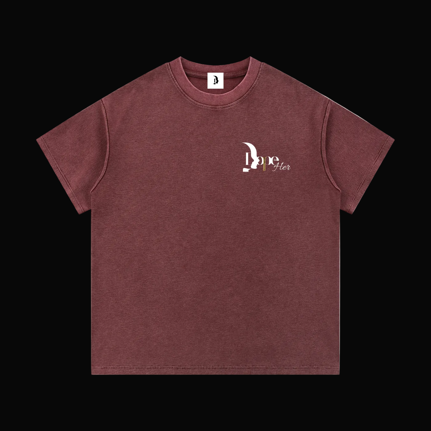 "No Edits" Waffle Knit T-Shirt