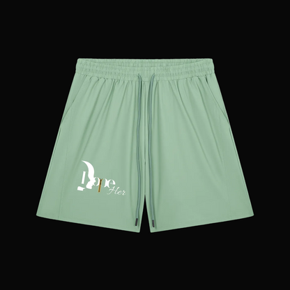 "RARE ENERGY" Drawstring Shorts