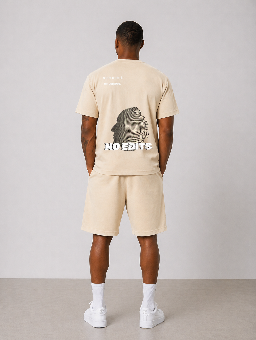 "No Edits" Waffle Knit T-Shirt