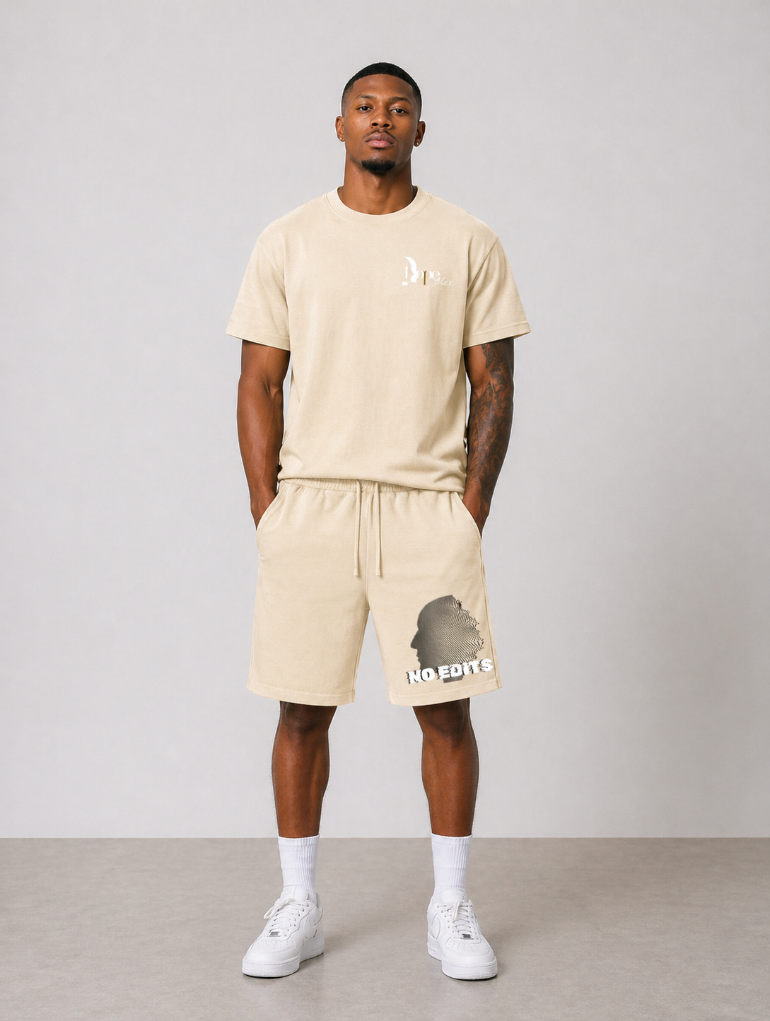 "No Edits" Waffle Knit T-Shirt