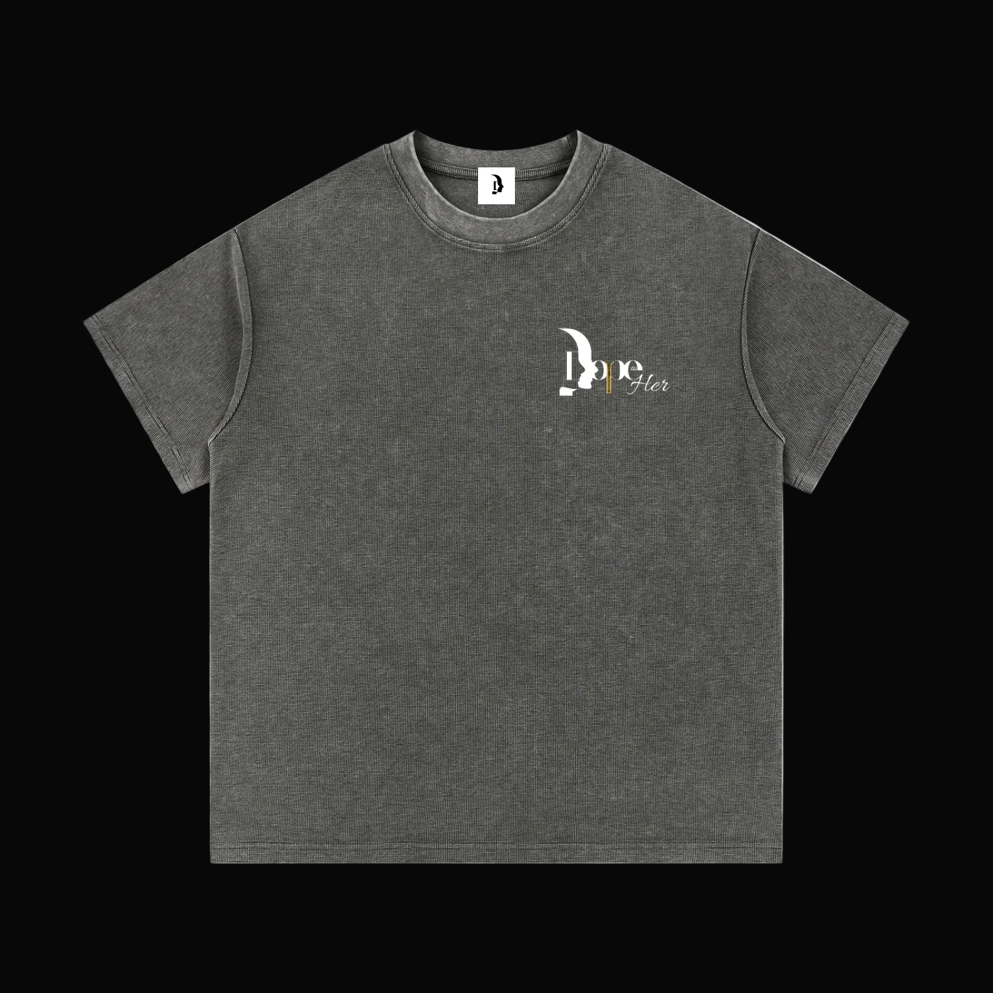 "No Edits" Waffle Knit T-Shirt