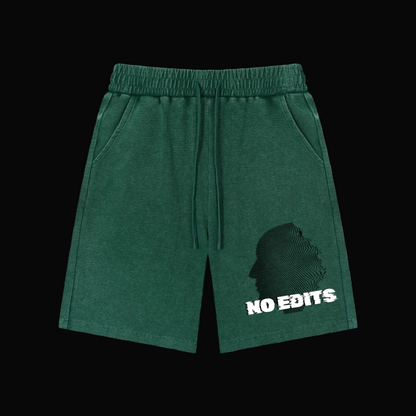 "No Edits" Waffle Knit Shorts