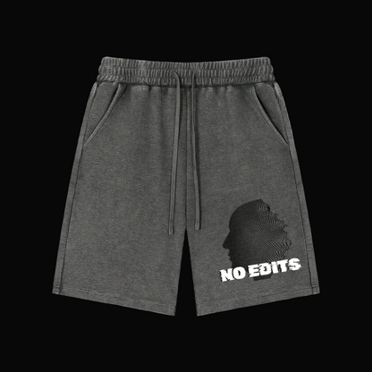 "No Edits" Waffle Knit Shorts