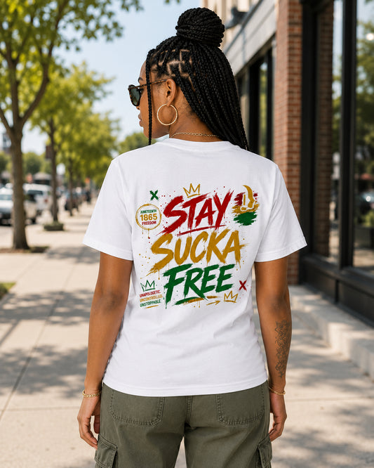 Juneteenth "Sucka Free" T-Shirt (Limited Edition)