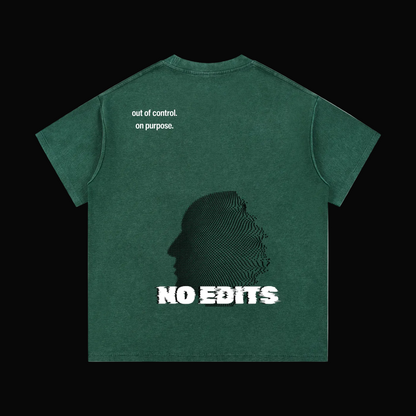 "No Edits" Waffle Knit T-Shirt