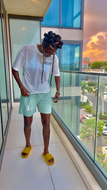 "RARE ENERGY" Drawstring Shorts