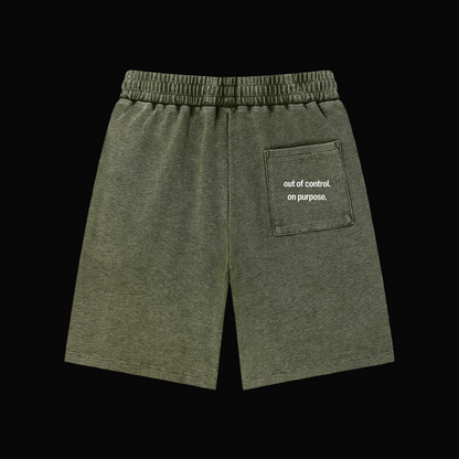"No Edits" Waffle Knit Shorts
