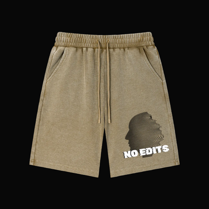 "No Edits" Waffle Knit Shorts